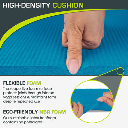 Yoga Knee Pad & Elbow Cushion 15Mm for Pain Free Joints