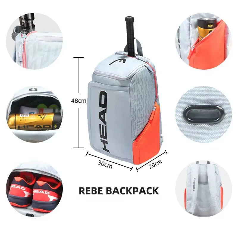 Original Radical Tennis Backpack 2-Pack Rackets Men'S Bag Tenis Bag Women Padel Sports Backpack