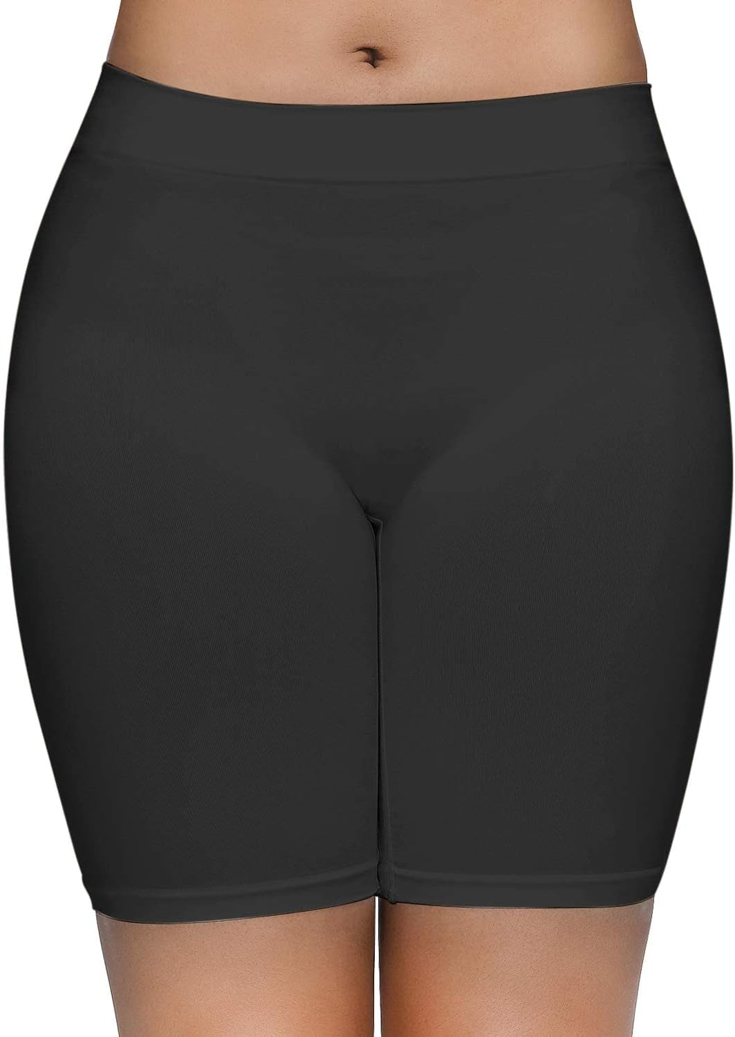 Slip Shorts for Women, Smooth Seamless Slip Shorts for under Dresses, Stretch Workout Yoga Biker Shorts