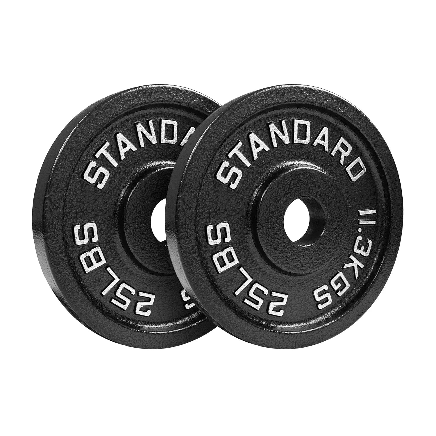 Steel Olympic Plates 175Lb Set - Olympic Standard Premium Coated 2.5Lb, 5Lb, 10Lb, 25Lb, 45Lb Pairs for Weight Lifting Powerlifting