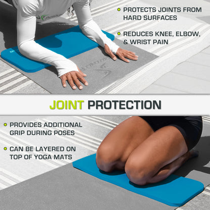 Yoga Knee Pad & Elbow Cushion 15Mm for Pain Free Joints