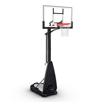 Ultimate Hybrid® 54 In., Glass Portable Basketball Hoop System